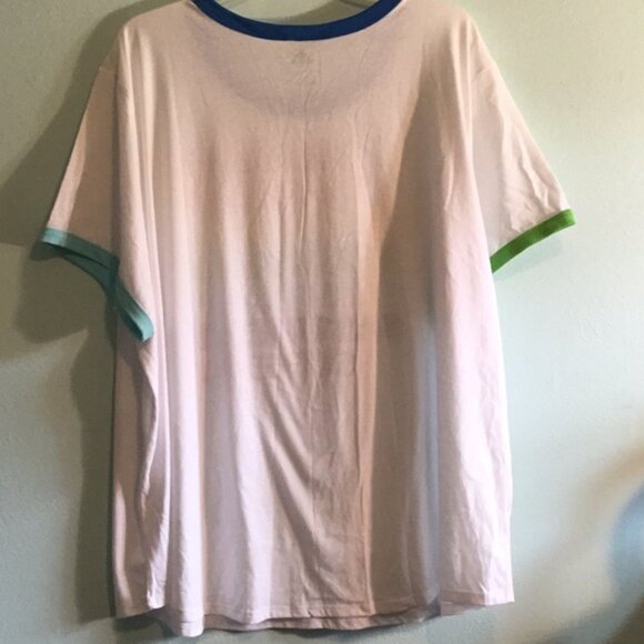 Disney Blue and White T-Shirt - Picture 3 of 6